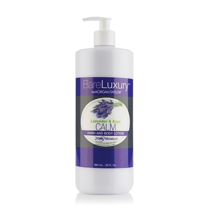 Morgan Taylor BareLuxury Calm Lavender & Sage Pump Lotion