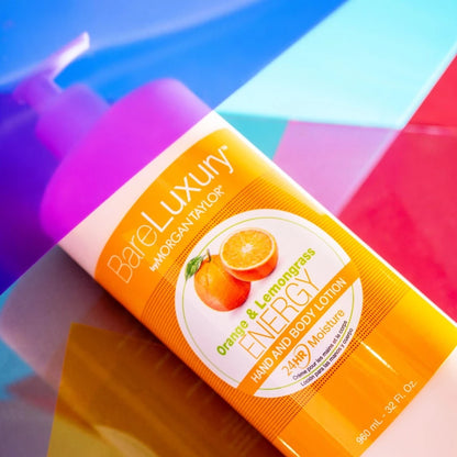 Morgan Taylor BareLuxury Energy Orange & Lemongrass Pump Lotion