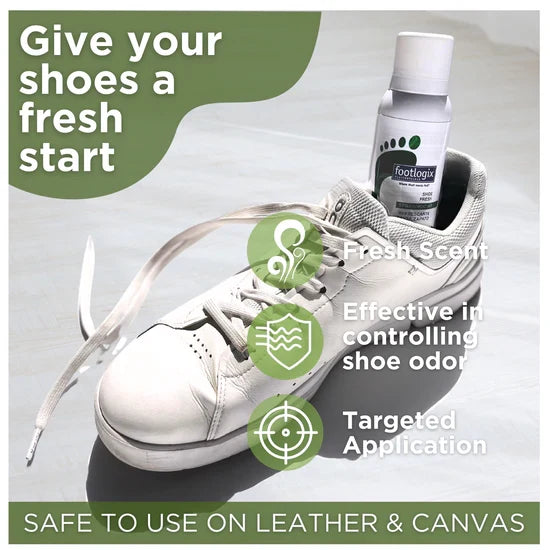 Footlogix Shoe Fresh Deodorant Spray (125ml)