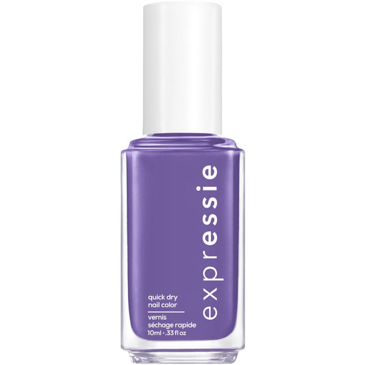 essie Expressie Quick-Dry Purple Nail Polish – Choreo Queen (Power Moves) | Vegan, 0.33 fl oz
