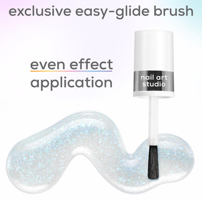essie Nail Art Studio Special Effects Polish Ethereal Escape Purple Shimmer - Vegan